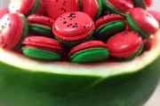 Watermelon Macarons - Cavallaros